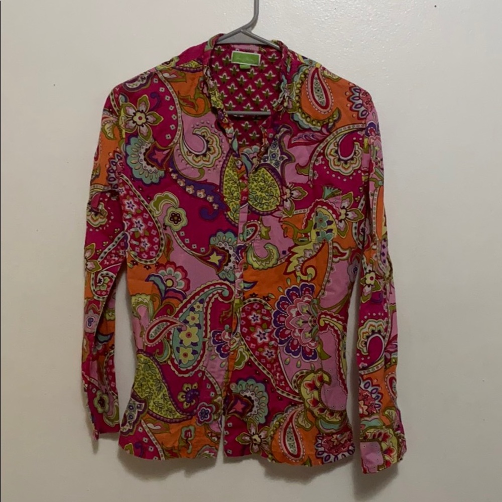 Vera Bradley button up shirt 💰